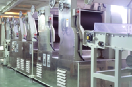 Photo of dried noodle production machine