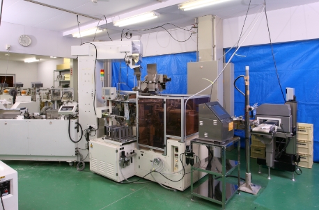 Photo of dried noodle packaging line